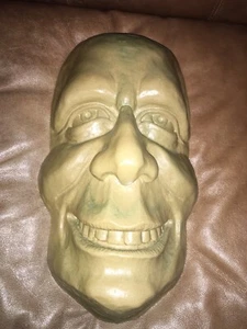 HUGE! VINTAGE  1960’s 1970’s C.D. CORMANY ? WALL HANGING FACE FIGURE 16-1/4” - Picture 1 of 12