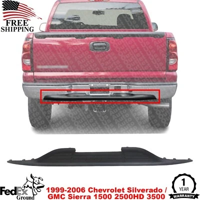Новый задний бампер подножка текстурированный для 1999-2006 Chevrolet Silverado / GMC Sierra - Изображение 1 из 4