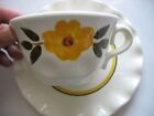 10 Vintage Stangl Pottery Trenton N.J. Sunshine Coffee Tea Cups & saucer sets