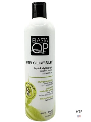 Elasta QP Elasta Care Feels Like Silk Liquid Styling Control Gel Jel New - Image 1 of 4