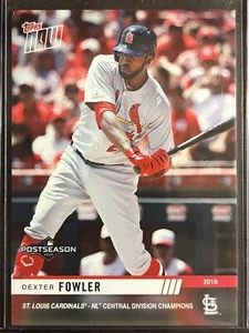 2019 Topps Now #PS-70 Dexter Fowler St. Louis Cardinals - Picture 1 of 2