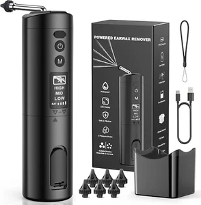 Updated Ear Wax Removal Kit, IPX7 Waterproof Ear Cleaning Tool with Clear LED... - Picture 1 of 7