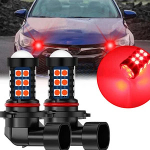 Red LED Daytime Running DRL Driving Light Bulbs For Toyota Camry Corolla RAV4 - Bild 1 von 7