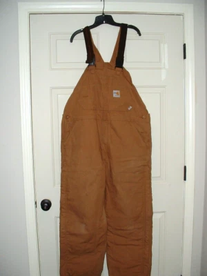 Macacão masculino Carhartt Duck FR resistente a chamas 34x30 NFPA2112 - Imagem 1 de 4