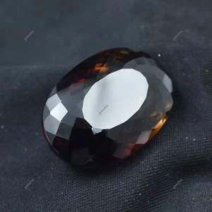 Mejor CERTIFICADO Corte Ovalado Natural 57.25 Ct AAA+ Calidad Ametrino Piedra Preciosa Suelta - Imagen 1 de 12