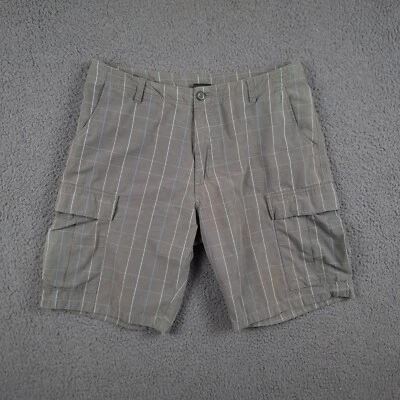 Pantalones Cortos PATAGONIA Para Hombre W35 Gris Cuadros Todo Uso Carga 100% Algodón Sarga Foto 1 de 4