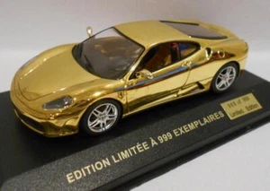 Ixo 1/43 Scale COF024 FERRARI F430 2005 LTD EDT GOLD - Picture 1 of 3
