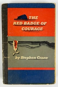 THE RED BADGE OF COURAGE - Stephen Crane, vintage 1958 PL-20 Pocket paperback - Bild 1 von 4
