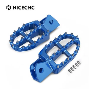 CNC Anodisé Repose-pieds Pédale Large Pour Yamaha WR250R WR250X 2007-2020 2021 - Photo 1/8