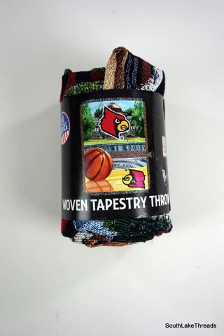 The Northwest Company Louisville Cardinals Home Field Advantage Woven Tapestry Cover