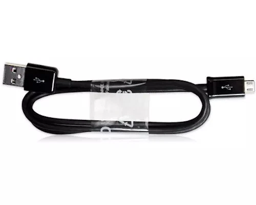Cable de datos micro-USB oficial Samsung Galaxy Note cable cargador ECC1DU4BBE 0,8 m Foto 1 de 3
