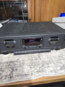 Philips Series Double Auto Reverse Cassette Tape Deck FC 910 Deck A Stops , - Picture 1 of 2