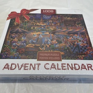 Póster Puzzle Premium Calendario de Adviento Disney 2023 Incluido TOTALMENTE NUEVO en Paquete - Imagen 1 de 17