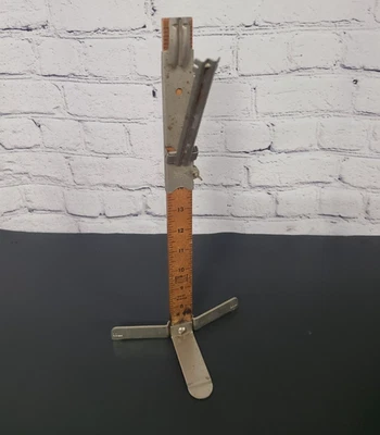 Vtg Pin-It Chalk Adjustable Skirt Marker Dress Hem Dressmaker Tailor 7-20" Ruler - Image 1 of 4