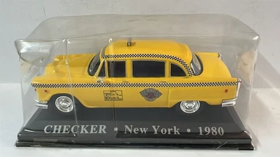 Checker New York 1980 Taxi modellino scala 1:43 pressofuso (E22) - Immagine 1 di 4