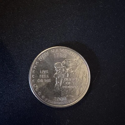 1788 New Hampshire Quarter Dollar 2000model - Image 1 of 2