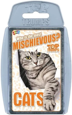 Карточная игра Cats Top Trumps - Изображение 1 из 4