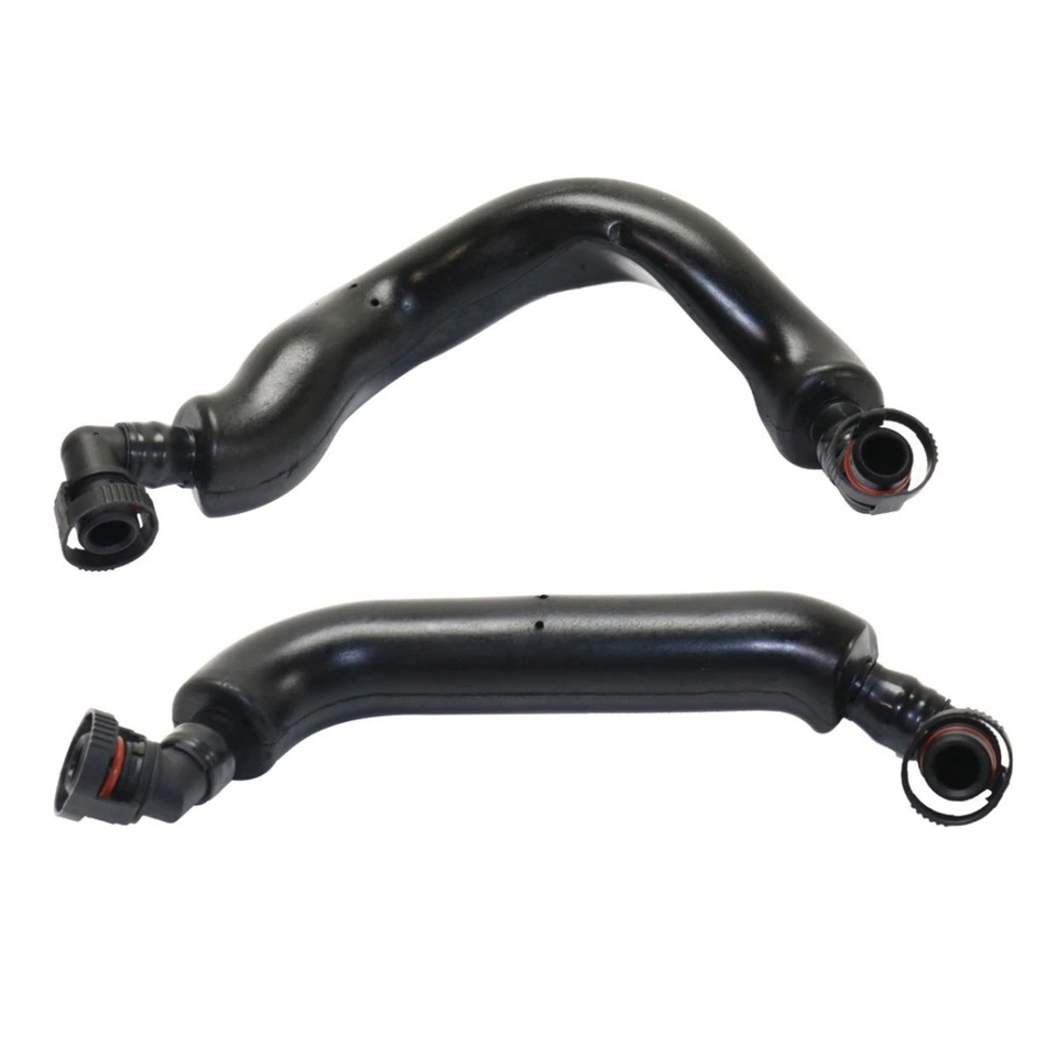 Para BMW 545i/645Ci 2004 2005 Manguera de respiración Par lado conductor y pasajero 5-8 cilindros Foto 1 de 4