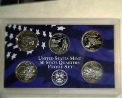 1973-S,1980-S,2002-S, QUARTERS,   PROOF SETS START BID AT  FACE  VALUE - Image 1 of 4