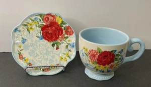Pionierin Kaffeetasse und Untertasse Sweet Rose - Bild 1 von 5