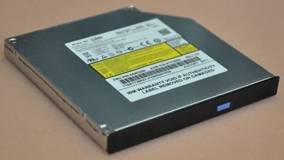 IBM SlimLine 12.7mm Height CD-RW/DVD+ReWritable UJ8A0 FRU 44W3256 - no cable — 第 1/3 张图片