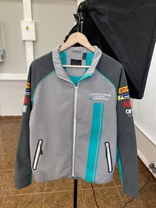Jaguar I Pace eTrophy Nascar Racing Jacket Rare Retro Hype size M/L color gray - Picture 1 of 17