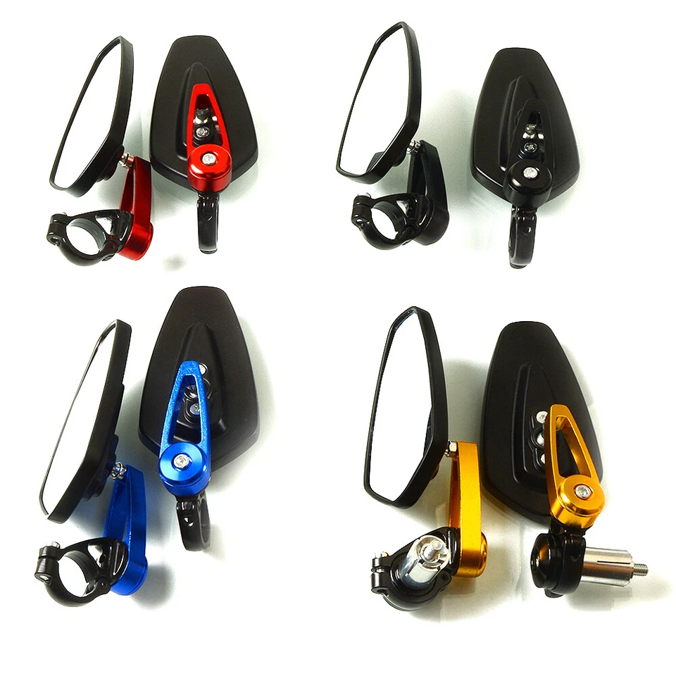 Espejos retrovisores de extremo de barra de motocicleta Arrow 7/8" 22 mm para Honda Grom 125 CB1000 CBR125R EE. UU. Foto 1 de 4