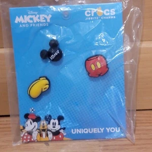 Disney Mickey & Friends Crocs Jibbitz Charms Pack - Picture 1 of 2