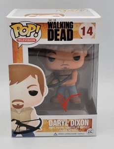 NORMAN REEDUS FIRMADO WALKING DEAD DARYL DIXON FUNKO POP PRUEBA DE CERTIFICADO DE AUTENTICIDAD - Imagen 1 de 10