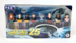 Star Trek The Next Generation 25 PEZ Collector's Series 2012 New Set of 8 TNG - Picture 1 of 11
