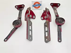 92-97 Ford F-150 F250 F350 Bronco capó bisagra y resorte conjunto par izquierda y derecha OE - Imagen 1 de 10