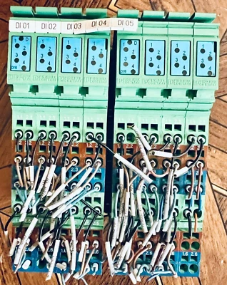 PHOENIX CONTACT IB-IL-24-DI-16 TERMINAL BLOCK 24VDC INLINE DIGITAL INPUT(2 UNIT - Image 1 of 4