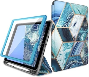i-Blason Cosmo Protective Case for iPad 10.2'' 2019 2020 Ocean Blue - Picture 1 of 6
