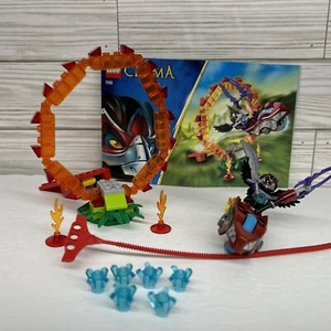 LEGO LEGENDS OF CHIMA: Ring of Fire 70100 Complete Build No Cards Razar Flywheel - Picture 1 of 9