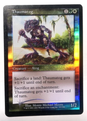 Thaumatog 295/350 Odyssey FOIL MTG Magic the Gathering Uncommon LP - Image 1 of 2