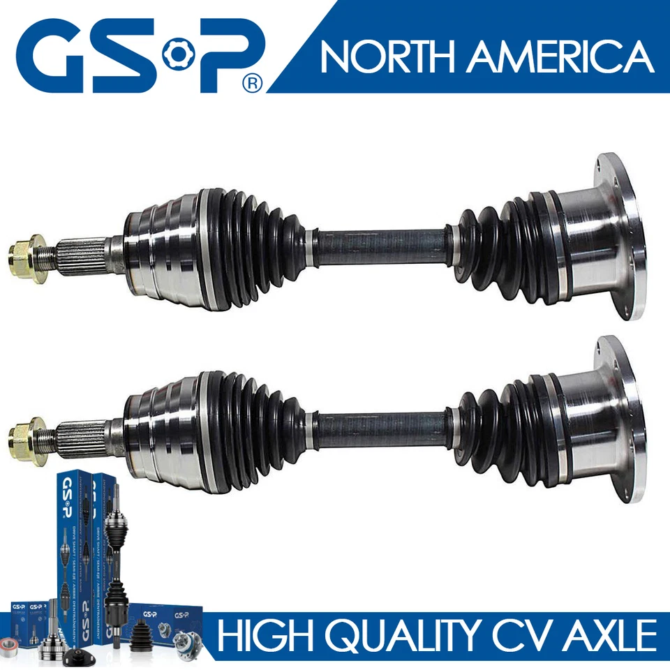 Par de ejes articulados delanteros CV LH RH para GMC Sierra 3500 2001 2002 Foto 1 de 4