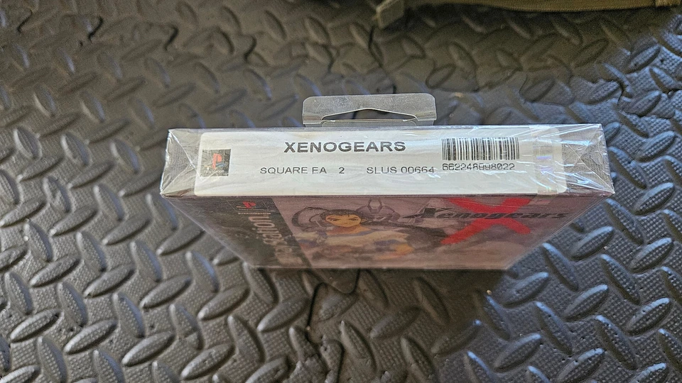 Sealed Xenogears Black Label Intact Y-Fold Original - Image 1 of 4