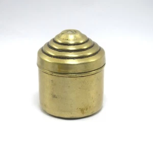 Antique Trinket Box Unique Kitchen Box Best German silver brass box. G23-119 - Picture 1 of 10