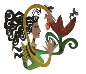 Rossi Silvestri Fantasievolle Flüge Hummel Serviette Brief Handtuch Bücher Halter - Bild 1 von 4