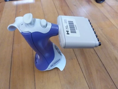 Vista Lab Ovation 25-1250uL 8 Channel Electronic Ergonomic Multichannel Pipette  - Photo 1/4