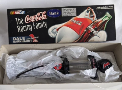 VTG NRFB 1998 ACTION EARNHARDT JR COCA COLA POLAR GAS PUMP BANK REPLICA /6000 - Image 1 of 4