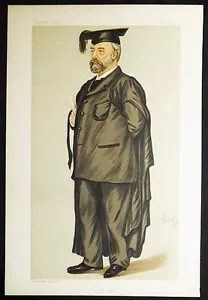 "Red Morgan" Il Rev. Edmund Henry Morgan Vanity Fair 1889 "Fieno" quasi bello - Foto 1 di 1
