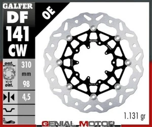 Galfer Front BrakeDisc WAVE FLOAT FULL 310x4.5HONDA CRF1100 AFR TWIN AD SPRT2020 - Picture 1 of 1