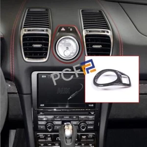 For Porsche 981 Boxster Cayman Dry Carbon Indoor stopwatch cover Trim 2013-2016 - Bild 1 von 8