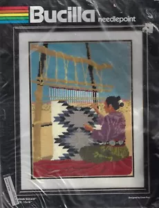 Bucilla ~lndian Squaw~Needlepoint Kit #4546 - Picture 1 of 2