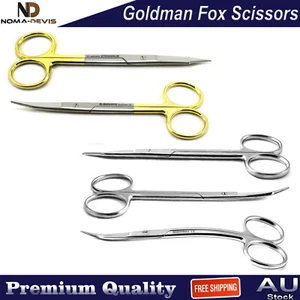Goldman Fox Surgical Suture Scissors Tissue Dissection Super Cut Dental Shears - Picture 1 of 10