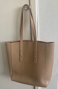 Aspinal of London Tote Bag Beige Leather Suede Elegant Stylish Handbag Laptop - Picture 1 of 8