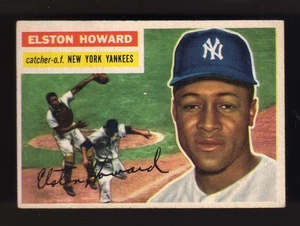 1956 Topps #208 ... Elston Howard EX ... Yankees - Picture 1 of 2