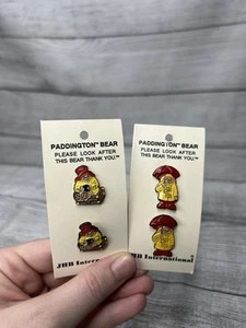Vintage Paddington Bear JHB International Made in Korea Cute Bear Buttons - Picture 1 of 3