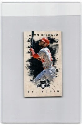 Panini Diamond Kings Mini 2016 negro Jason Heyward #23/25 St. Louis Cardinals Foto 1 de 2